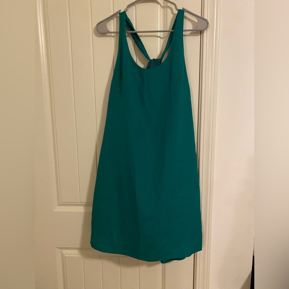 J. Crew green dress. Super cute. Worn once.